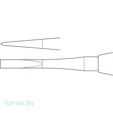 Остеотом ERGOPLANT костный, прямой, 3 мм