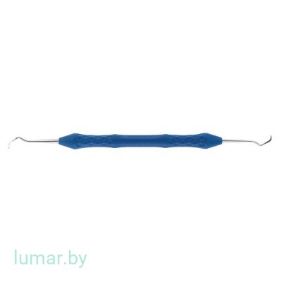 Кюретка COLUMBIA № 13/14, с синей эргономичной рукояткой, артикул - DB368R