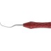 Кюретка GRACEY № 11/12, с красной эргономичной рукояткой, артикул - DB385R