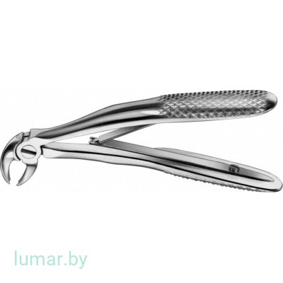 Щипцы KLEIN зубные, для детей, для нижних моляров, артикул - DK160R