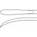 Элеватор костный WILLIGER, 4,2 мм, 140 мм, артикул - DO510R