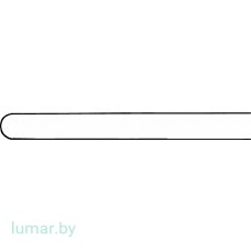 Распатор сильно изогнутый, ширина 6 мм