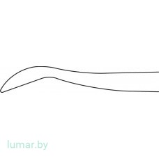 Распатор WARD ложкообразный, 5,5 мм