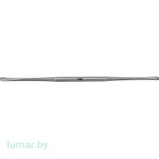 Распатор SYMES двухконечный, изогнутый, 4 мм