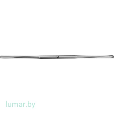 Распатор SYMES двухконечный, изогнутый, 4 мм, артикул - DO547R