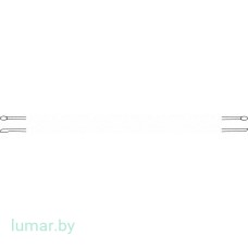 Ложка HEMINGWAY двухсторонняя, острая, № 0, 170 мм