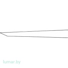 Долото LUCAS 4 мм, 160 мм