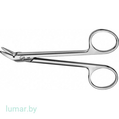 Ножницы для резки проволоки, с 1 зазубренным лезвием, 120 мм, артикул - DP551R