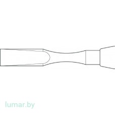 Остеотом ERGOPLANT костный, прямой, 6 мм