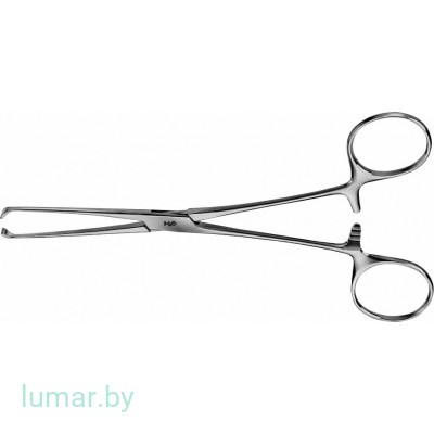 Щипцы ALLIS, 4х5 зубов, 155 мм, артикул - EA015R