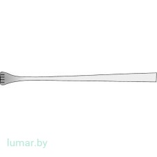 Щипцы ALLIS, 4х5 зубов, 155 мм