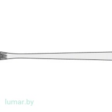 Щипцы JUDD-ALLIS 3х4 зуба, 155 мм