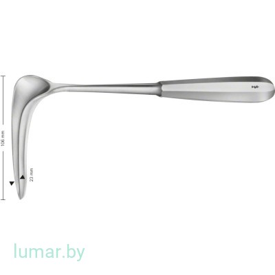 Зеркало CZERNY ректальное, 225 мм, артикул - EA800R