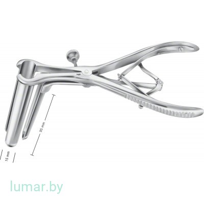 Зеркало MATHIEU ректальное, 215 мм, артикул - EA843R