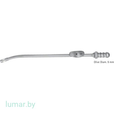 Канюля DE'BAKEY аспирационная, диам 5/9 мм, 160 мм, артикул - GF947R
