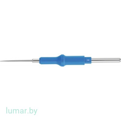 Электрод игольчатый, прямой, короткий, хвостовик диам. 2.4 мм, артикул - GK144R