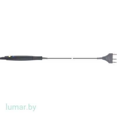 Рукоятка высокочастотная, большая, с 2 кнопками, с 3 штыревыми контактами (соединитель для инструмента диам. 4 мм), артикул - GN230