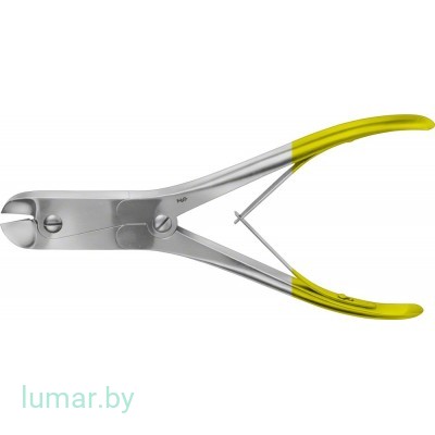 Кусачки для проволоки, для мягкой проволоки диам. до 3.0 мм, для твердой проволоки диам. до 2.2 мм, артикул - LX156R