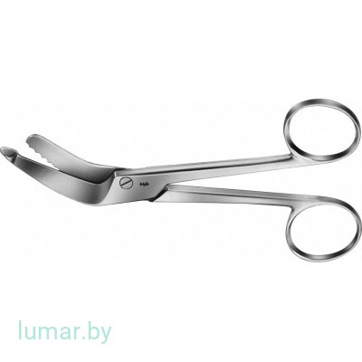 Ножницы для гипса малые, 160 мм, артикул - LX548R