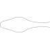 Элеватор CHANDLER костный, средний, ширина 19 мм, 203 мм, артикул - MB276R