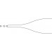 Пинцет HUDSON хирургический, 1х2 зуба, 120 мм, артикул - MB291R