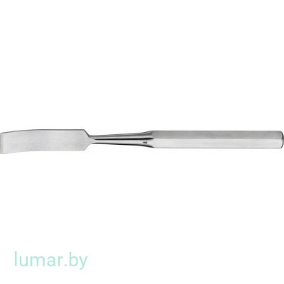 Остеотом HIBBS длина 245 мм, изогнутый, ширина 19 мм, артикул - MB689R