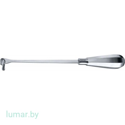 Крючок ROSS для аортального клапана, 17х24 мм, № 3, 255 мм, артикул - MB700R