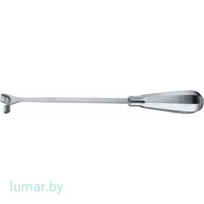 Крючок ROSS для аортального клапана, 13х27 мм, № 4, 255 мм, артикул - MB701R