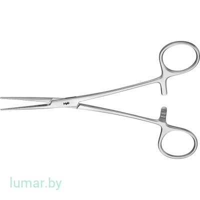 Зажим COLLER артериальный, прямой, 160 мм, артикул - MD466R
