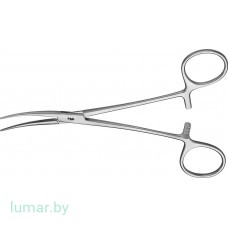 Зажим COLLER артериальный, изогнутый, 160 мм