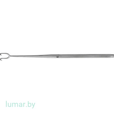 Крючок JOSEPH двухзубый, ширина 10 мм, длина 160 мм, артикул - MD581