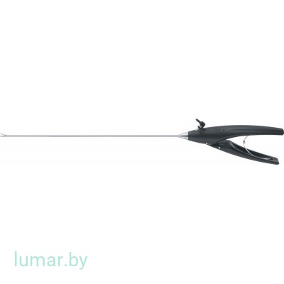 Иглодержатель DUROGRIP с твердосплавными вставками, прямой, диам. 3.5 мм, 200 мм, артикул - PL419R