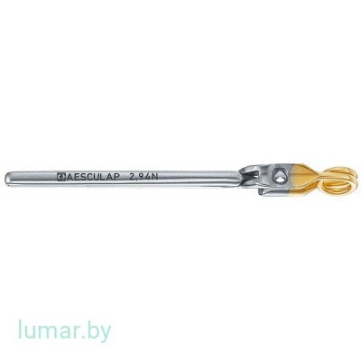 Клипс атравматический, сосудистый, 45 мм, прямой, 2.94 N, венозный , артикул - PL543S