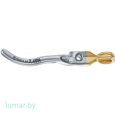 Клипс атравматический, сосудистый, 25 мм, изогнутый, 2.45 N, венозный , артикул - PL546S