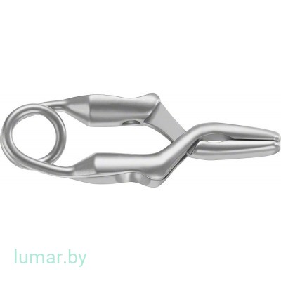 Клипс атравматический, с прямыми браншами, 9.5 мм, сила закрытия 3.43 N, артикул - PL594R