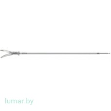 Рабочая часть инструмента - ножницы METZENBAUM с твердосплавными вставками, изогнутые влево, диам. 10 мм, 310 мм