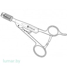 Рукоятка инструментов, осевая, с кольцами и кремальерой 