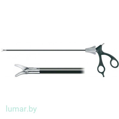 Ножницы MINI-METZENBAUM изогнутые влево, диам. 5 мм, 310 мм, артикул - PO011R