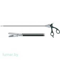 Зажим «утиный клюв», тупоконечный, захватывающий, диам. 5 мм, 370 мм