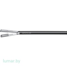 Зажим атравматический, универсальный, окончатые бранши, диам. 3.5 мм, 200 мм