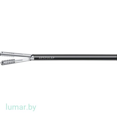 Зажим атравматический, универсальный, окончатые бранши, диам. 3.5 мм, 290 мм, артикул - PO306R