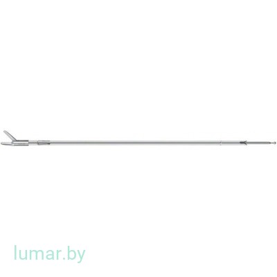 Рабочая часть инструмента - ножницы перитонеальные, с насечкой, диам. 5 мм, 310 мм, артикул - PO601R