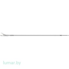 Рабочая часть инструмента - ножницы перитонеальные, с насечкой, 1 лезвие с крючком, диам. 5 мм, 310 мм