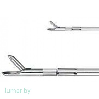 Рабочая часть инструмента - щипцы биопсийные, с чашеобразными браншами, диам. 5 мм, 310 мм, артикул - PO626R