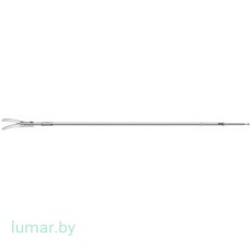 Рабочая часть инструмента - ножницы METZENBAUM с твердосплавными вставками, изогнутые влево, диам. 5 мм, 220 мм