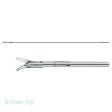 Рабочая часть инструмента - ножницы MINI-METZENBAUM изогнутые влево, диам. 5 мм, 310 мм