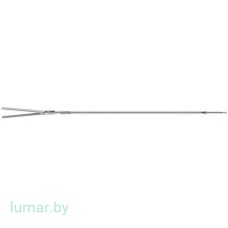 Рабочая часть инструмента - зажим DE'BAKEY атравматический, диам. 5 мм, 420 мм