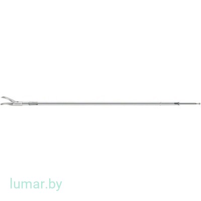Рабочая часть инструмента - иглодержатель, изогнутый, диам. 5 мм, 310 мм, артикул - PO668R