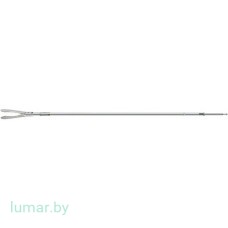 Рабочая часть инструмента - зажим CROCE-OLMI для фиксации и диссекции, специально для желчного пузыря, диам. 5 мм, 310 мм