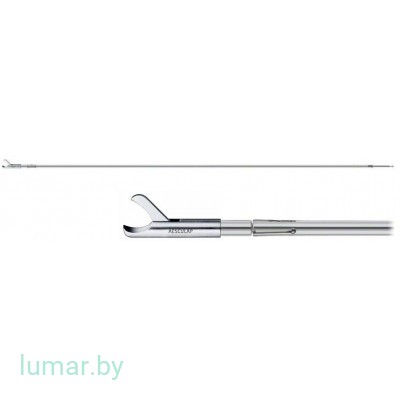 Рабочая часть инструмента - ножницы крючкообразные, диам. 5 мм, 420 мм, артикул - PO744R